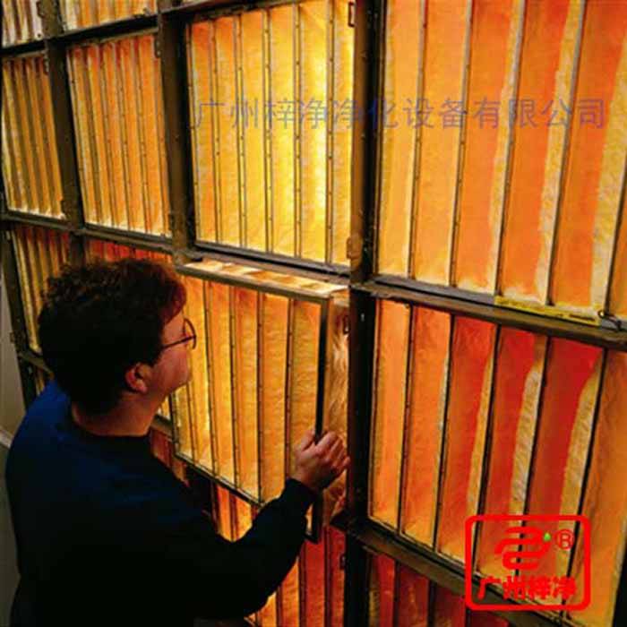 中效过滤器正确安装对保证洁净室空气质量至关重要 中效过滤器正确安装对保证洁净室空气质量至关重要